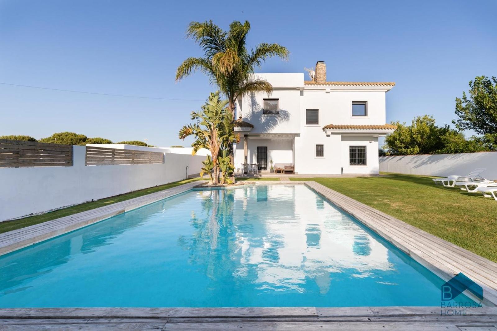 Villa La Barrosa Chiclana de la Frontera Exterior foto